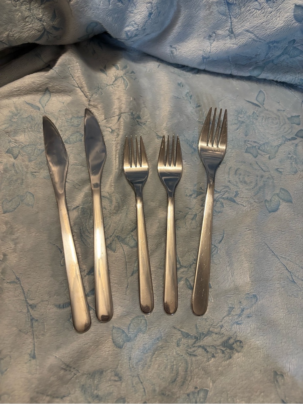 IKEA Stainless Steel  Forks and Knives Set - Silver FORNUFT 22458